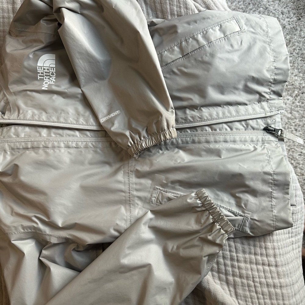 The North Face Gray Windbreaker Jacket